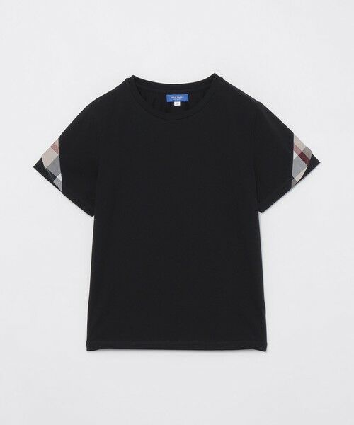 BLUE LABEL / BLACK LABEL CRESTBRIDGE / ブルーレーベル / ブラックレーベル・クレストブリッジ  カットソー | プレーティング天竺フリルスリーブTシャツ | 詳細10