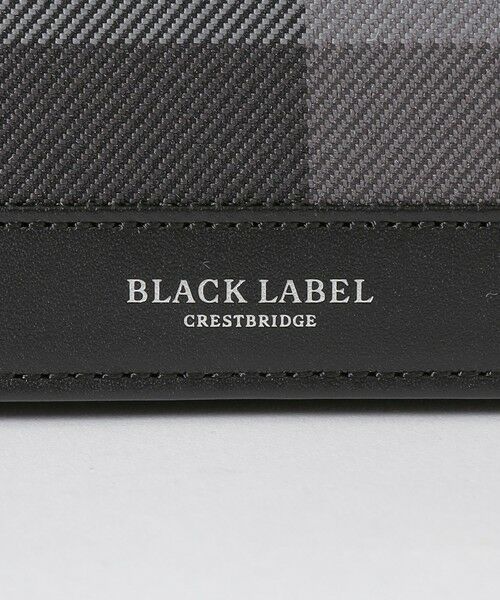 BLUE LABEL / BLACK LABEL CRESTBRIDGE / ブルーレーベル / ブラックレーベル・クレストブリッジ  財布・コインケース・マネークリップ | トーナルクレストブリッジチェックロングウォレット | 詳細3