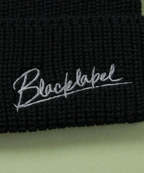 BLUE LABEL / BLACK LABEL CRESTBRIDGE / ブルーレーベル / ブラックレーベル・クレストブリッジ  ハット | 【WEB限定】パーシャルチェックニットキャップ | 詳細3