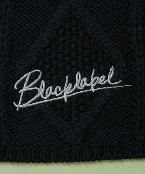 BLUE LABEL / BLACK LABEL CRESTBRIDGE / ブルーレーベル / ブラックレーベル・クレストブリッジ  マフラー・ショール・スヌード・ストール | 【WEB限定】チェックニットマフラー | 詳細7