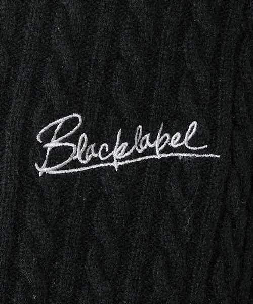 BLUE LABEL / BLACK LABEL CRESTBRIDGE / ブルーレーベル / ブラックレーベル・クレストブリッジ  ニット・セーター | 【WEB限定】ハーフモックケーブルニット | 詳細10