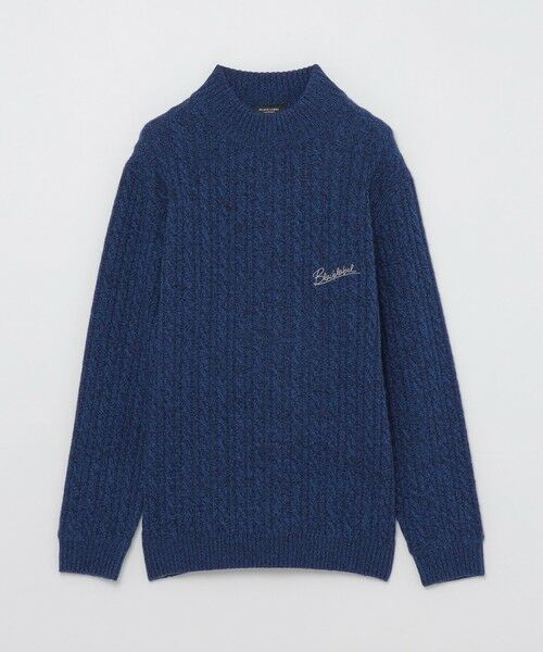 BLUE LABEL / BLACK LABEL CRESTBRIDGE / ブルーレーベル / ブラックレーベル・クレストブリッジ  ニット・セーター | 【WEB限定】ハーフモックケーブルニット | 詳細18