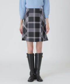 クレストブリッジチェッククロッシングビエラスカート