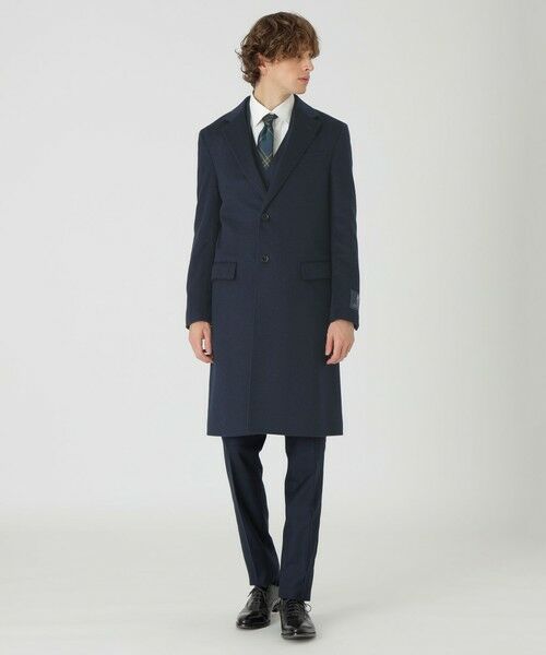 BLUE LABEL / BLACK LABEL CRESTBRIDGE / ブルーレーベル / ブラックレーベル・クレストブリッジ  その他アウター | 【一部店舗限定】COLOMBOカシミヤチェスターコート | 詳細1