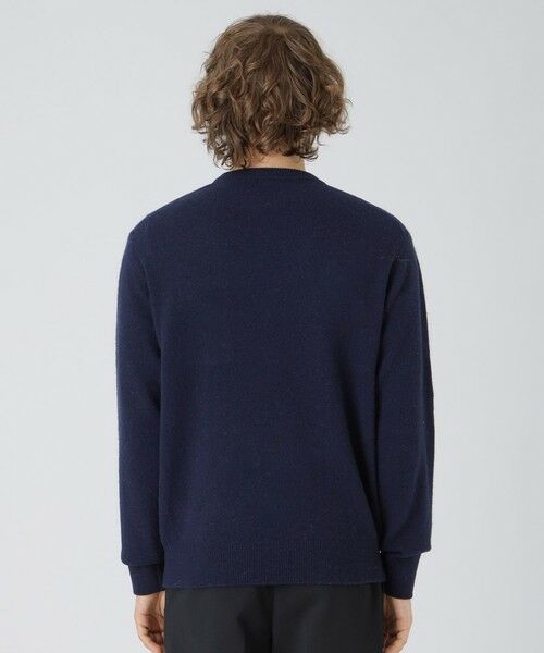 BLUE LABEL / BLACK LABEL CRESTBRIDGE / ブルーレーベル / ブラックレーベル・クレストブリッジ  ニット・セーター | 【一部店舗限定】パーシャルチェックニット | 詳細13