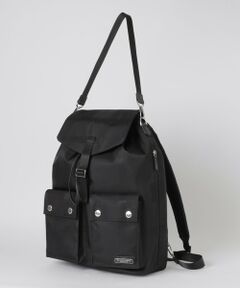 BLUE LABEL / BLACK LABEL CRESTBRIDGE / ブルーレーベル / ブラックレーベル・クレストブリッジ  ショルダーバッグ | リモンタナイロンジャカードクレストブリッジチェックバックパック