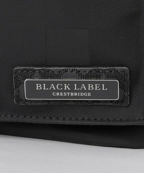 BLUE LABEL / BLACK LABEL CRESTBRIDGE / ブルーレーベル / ブラックレーベル・クレストブリッジ  ショルダーバッグ | リモンタナイロンジャカードクレストブリッジチェックバックパック | 詳細7