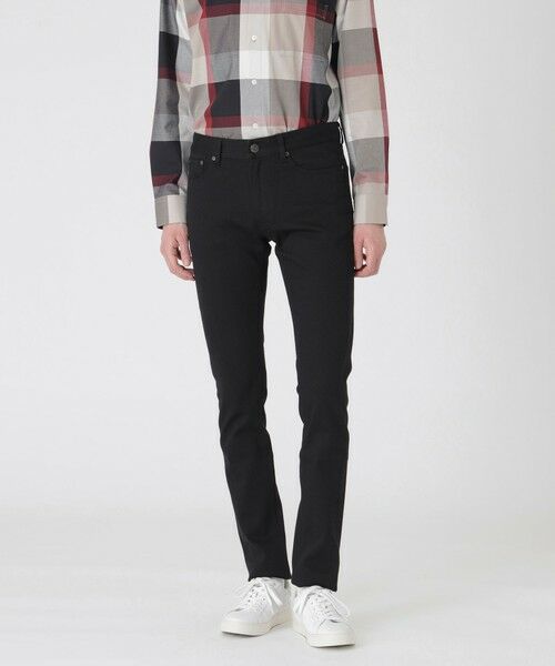 BLUE LABEL / BLACK LABEL CRESTBRIDGE/ブルーレーベル / ブラックレーベル・クレストブリッジ クールマックスエコメイドスキニーフィットデニム ブラック LL BLUE LABEL / BLACK LABEL CRESTBRIDGE/ブルーレーベル / ブラックレーベル・クレストブリッジ クールマックスエコメイドスキニーフィットデニム ブラック LL