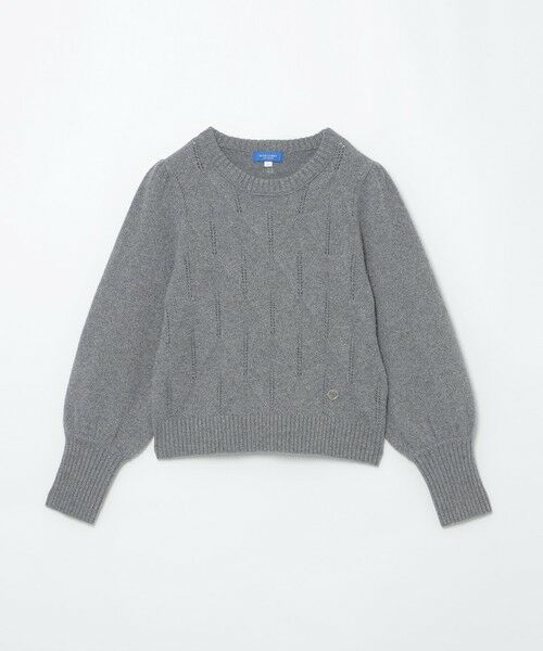 BLUE LABEL / BLACK LABEL CRESTBRIDGE / ブルーレーベル / ブラックレーベル・クレストブリッジ  ニット・セーター | スーパーファインラムズウールマトンスリーブニットプルオーバー | 詳細10