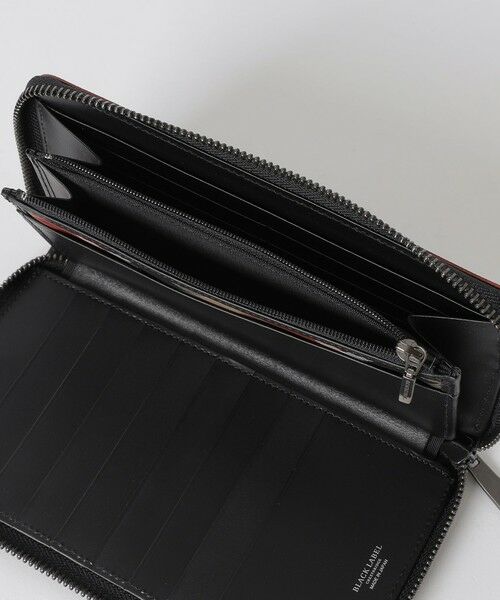 BLUE LABEL / BLACK LABEL CRESTBRIDGE / ブルーレーベル / ブラックレーベル・クレストブリッジ  財布・コインケース・マネークリップ | エンボスレザークレストブリッジチェックラウンドジップウォレット | 詳細3
