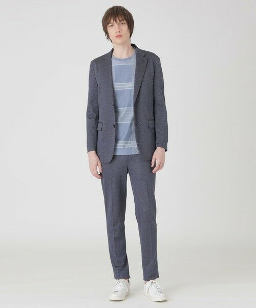 BLUE LABEL / BLACK LABEL CRESTBRIDGE / ブルーレーベル / ブラックレーベル・クレストブリッジ  テーラードジャケット | メランジハニカムジャージージャケット | 詳細1