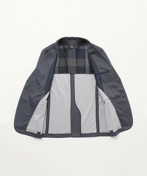 BLUE LABEL / BLACK LABEL CRESTBRIDGE / ブルーレーベル / ブラックレーベル・クレストブリッジ  テーラードジャケット | メランジハニカムジャージージャケット | 詳細6