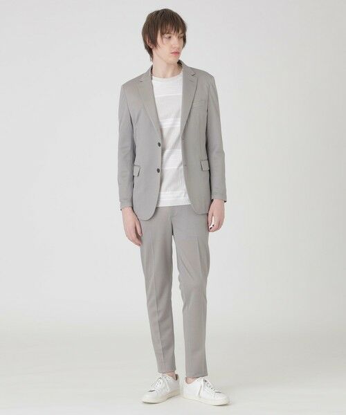 BLUE LABEL / BLACK LABEL CRESTBRIDGE / ブルーレーベル / ブラックレーベル・クレストブリッジ  テーラードジャケット | メランジハニカムジャージージャケット | 詳細8