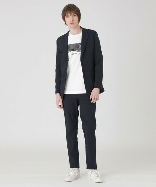 BLUE LABEL / BLACK LABEL CRESTBRIDGE / ブルーレーベル / ブラックレーベル・クレストブリッジ  テーラードジャケット | 【一部店舗限定】2WAYストレッチダブルクロスジャケット | 詳細1