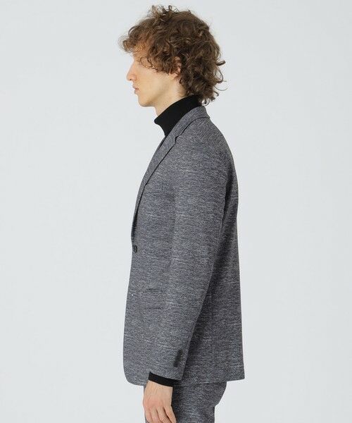 BLUE LABEL / BLACK LABEL CRESTBRIDGE / ブルーレーベル / ブラックレーベル・クレストブリッジ  テーラードジャケット | 【一部店舗限定】メランジツイルプリントジャージージャケット | 詳細3