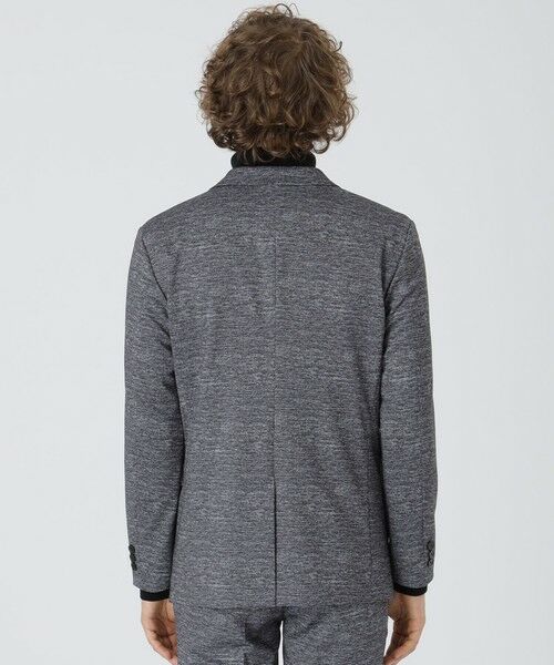 BLUE LABEL / BLACK LABEL CRESTBRIDGE / ブルーレーベル / ブラックレーベル・クレストブリッジ  テーラードジャケット | 【一部店舗限定】メランジツイルプリントジャージージャケット | 詳細4