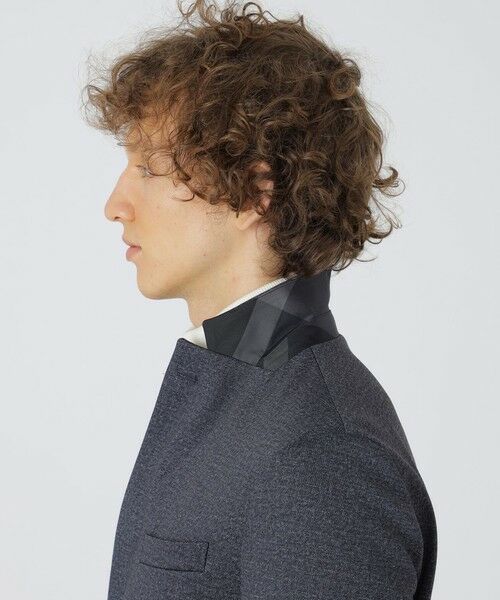 BLUE LABEL / BLACK LABEL CRESTBRIDGE / ブルーレーベル / ブラックレーベル・クレストブリッジ  テーラードジャケット | 【一部店舗限定】メランジツイルプリントジャージージャケット | 詳細12