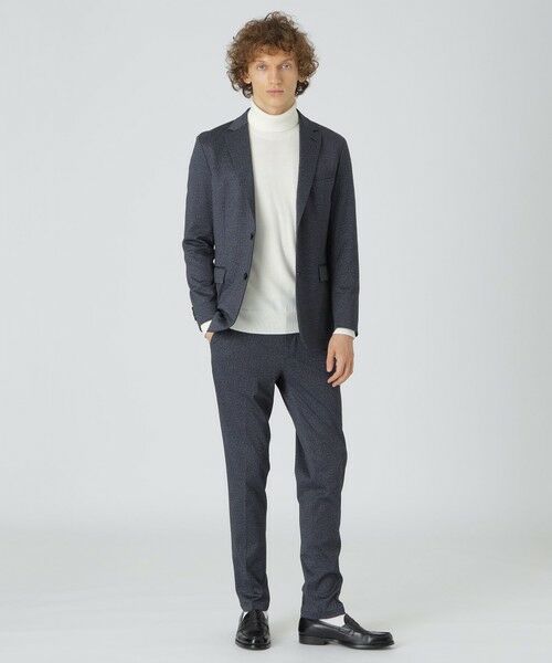 BLUE LABEL / BLACK LABEL CRESTBRIDGE / ブルーレーベル / ブラックレーベル・クレストブリッジ  テーラードジャケット | 【一部店舗限定】メランジツイルプリントジャージージャケット | 詳細8