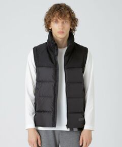 ダウンベスト CRESTBRIDGE BLACK LABEL CRESTBRIDGE ダウンベスト ベスト ファブリック