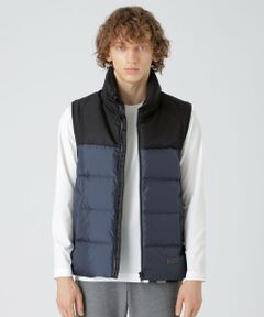 BLUE LABEL / BLACK LABEL CRESTBRIDGE / ブルーレーベル / ブラックレーベル・クレストブリッジ  その他アウター | 【一部店舗限定】ファブリックコンビダウンベスト