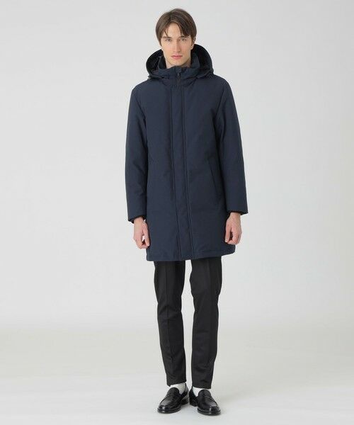 BLACK LABEL CRESTBRIDGE ネイビーダウンジャケットLサイズ BLACK LABEL CRESTBRIDGE（ブラックレーベル・クレストブリッジ