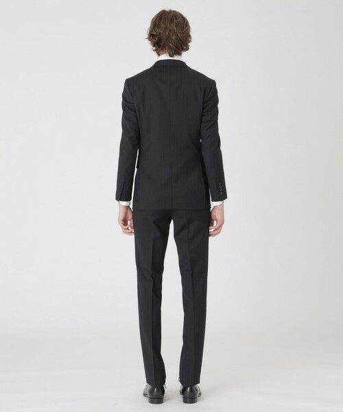 BLUE LABEL / BLACK LABEL CRESTBRIDGE / ブルーレーベル / ブラックレーベル・クレストブリッジ  セットアップ | トーナルブルーシャドーブラックストライプスーツ | 詳細3