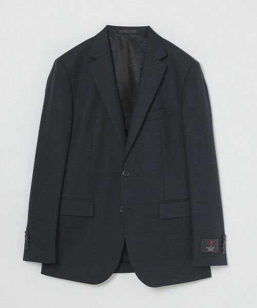 BLUE LABEL / BLACK LABEL CRESTBRIDGE / ブルーレーベル / ブラックレーベル・クレストブリッジ  セットアップ | MIYUKI TOPネイビーシャドーグレンチェックスリーピーススーツ | 詳細6