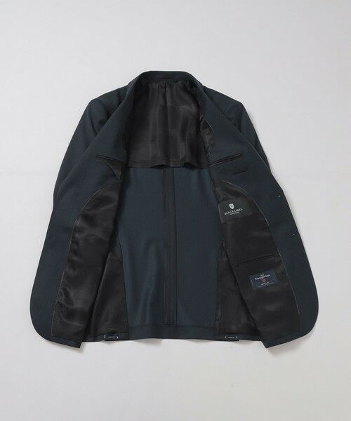 BLUE LABEL / BLACK LABEL CRESTBRIDGE / ブルーレーベル / ブラックレーベル・クレストブリッジ  セットアップ | 【一部店舗限定】Zegna TRAVELLER シャンブレーブルーヘリンボーンスリーピーススーツ | 詳細9