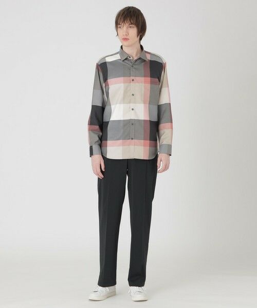 BLUE LABEL / BLACK LABEL CRESTBRIDGE / ブルーレーベル / ブラックレーベル・クレストブリッジ  シャツ・ブラウス | スマートテッククレストブリッジチェックシャツ | 詳細5