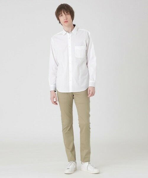 BLUE LABEL / BLACK LABEL CRESTBRIDGE / ブルーレーベル / ブラックレーベル・クレストブリッジ  シャツ・ブラウス | 【一部店舗限定】コットンリネンシャンブレーシャツ | 詳細1