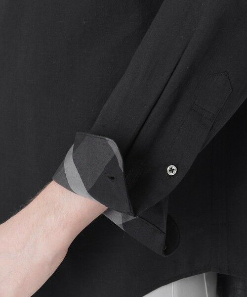 BLUE LABEL / BLACK LABEL CRESTBRIDGE / ブルーレーベル / ブラックレーベル・クレストブリッジ  シャツ・ブラウス | 【一部店舗限定】コットンリネンシャンブレーシャツ | 詳細9