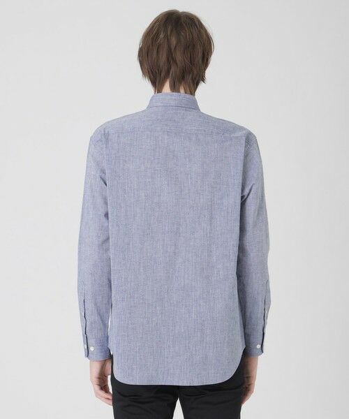 BLUE LABEL / BLACK LABEL CRESTBRIDGE / ブルーレーベル / ブラックレーベル・クレストブリッジ  シャツ・ブラウス | 【一部店舗限定】コットンリネンシャンブレーシャツ | 詳細18