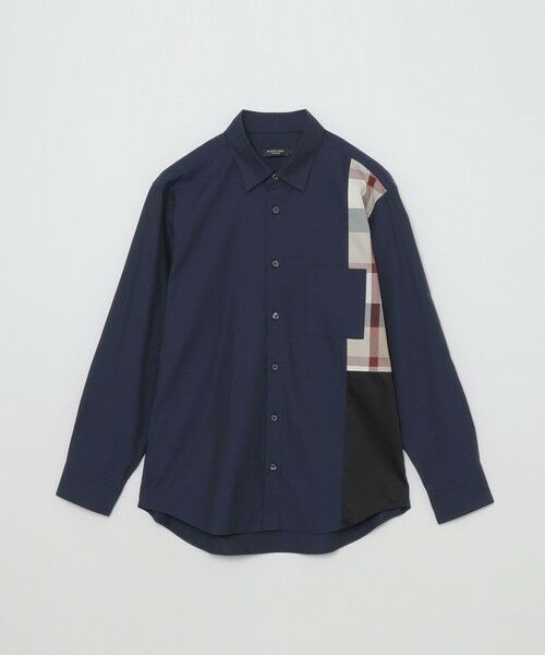 BLUE LABEL / BLACK LABEL CRESTBRIDGE / ブルーレーベル / ブラックレーベル・クレストブリッジ  シャツ・ブラウス | 【一部店舗限定】パッチワークチェックシャツ | 詳細10