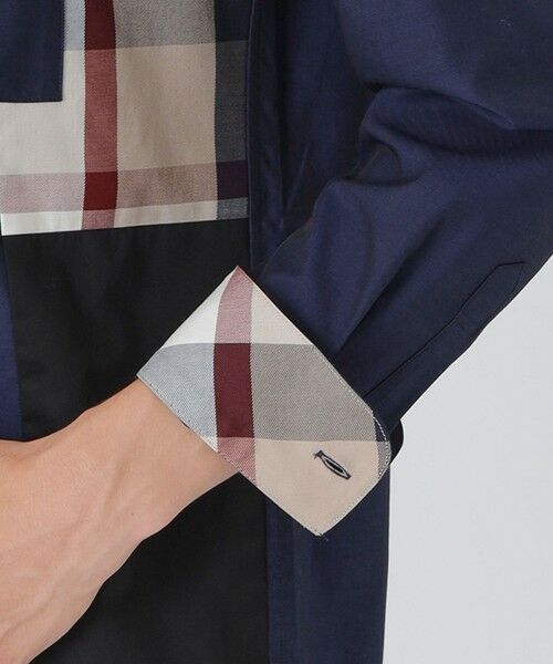 BLUE LABEL / BLACK LABEL CRESTBRIDGE / ブルーレーベル / ブラックレーベル・クレストブリッジ  シャツ・ブラウス | 【一部店舗限定】パッチワークチェックシャツ | 詳細9