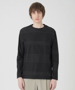 BLUE LABEL / BLACK LABEL CRESTBRIDGE / ブルーレーベル / ブラックレーベル・クレストブリッジ  カットソー | ハリヌキシャドーチェックカットソー