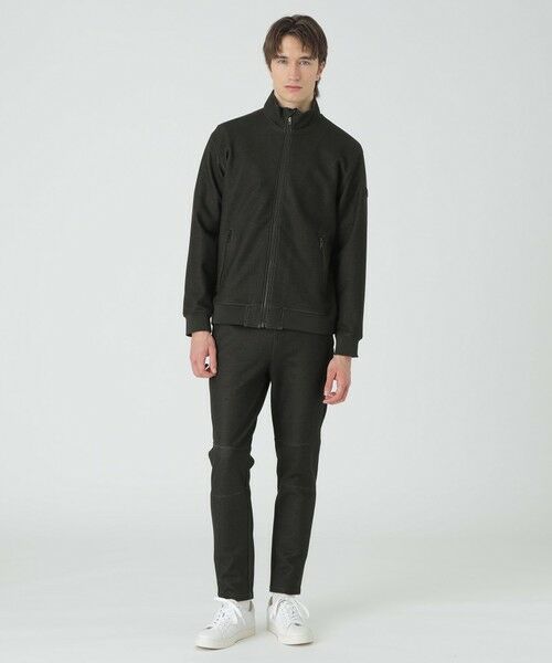 BLUE LABEL / BLACK LABEL CRESTBRIDGE / ブルーレーベル / ブラックレーベル・クレストブリッジ  カットソー | 【BLACK lab.】ダウンファブリックスタンドネックブルゾン | 詳細1