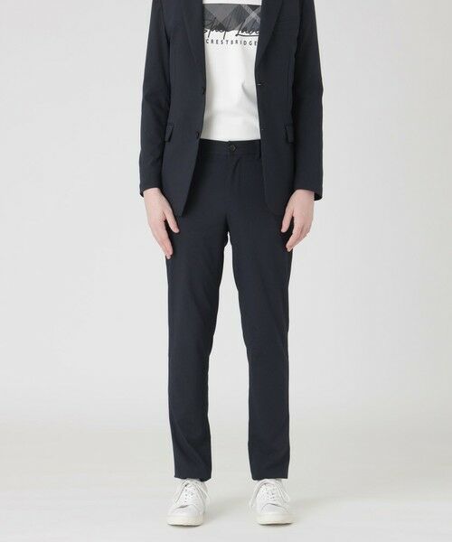 BLUE LABEL / BLACK LABEL CRESTBRIDGE/ブルーレーベル / ブラックレーベル・クレストブリッジ 【一部店舗限定】2WAYストレッチダブルクロストラウザーズ ネイビー1 LL BLUE LABEL / BLACK LABEL CRESTBRIDGE/ブルーレーベル / ブラックレーベル・クレストブリッジ 【一部店舗限定】2WAYストレッチダブルクロストラウザーズ ネイビー1 LL