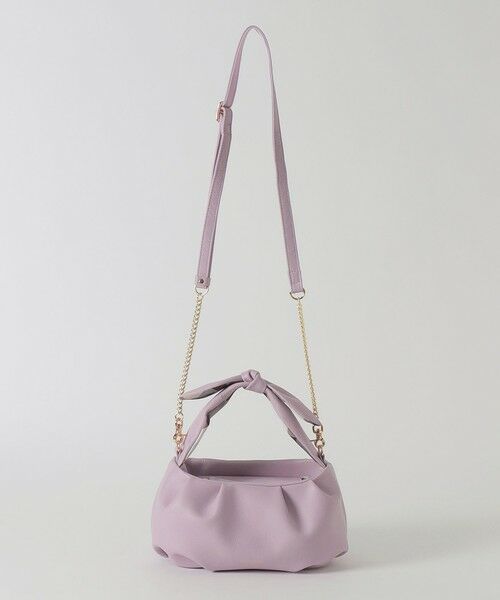 BLUE LABEL / BLACK LABEL CRESTBRIDGE / ブルーレーベル / ブラックレーベル・クレストブリッジ  ショルダーバッグ | ギャザーリボンレザーバッグ | 詳細10