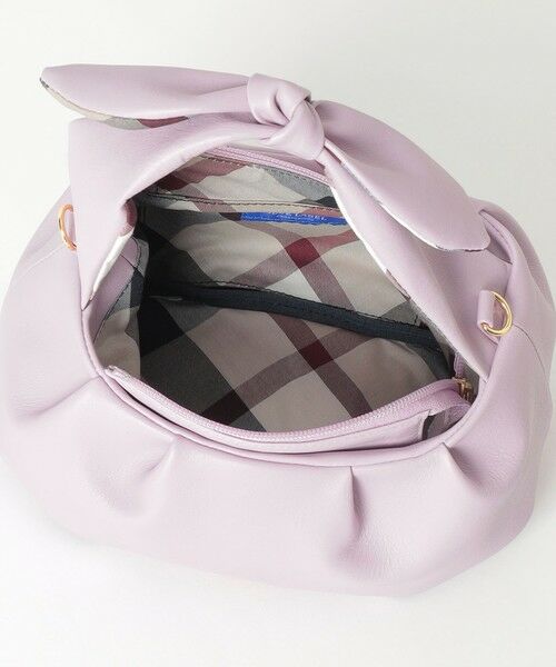 BLUE LABEL / BLACK LABEL CRESTBRIDGE / ブルーレーベル / ブラックレーベル・クレストブリッジ  ショルダーバッグ | ギャザーリボンレザーバッグ | 詳細12