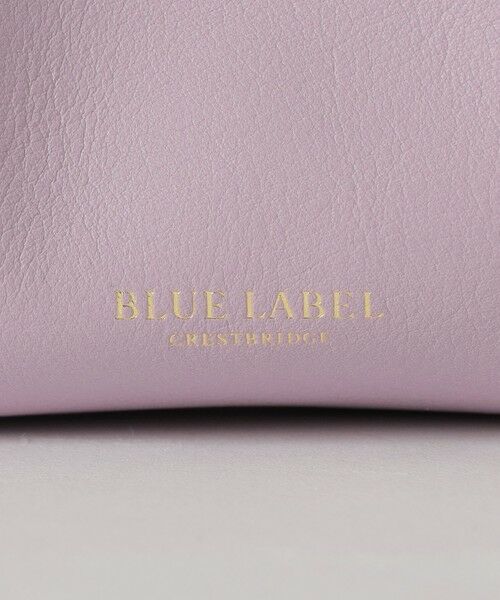 BLUE LABEL / BLACK LABEL CRESTBRIDGE / ブルーレーベル / ブラックレーベル・クレストブリッジ  ショルダーバッグ | ギャザーリボンレザーバッグ | 詳細13