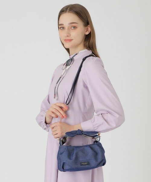 BLUE LABEL / BLACK LABEL CRESTBRIDGE / ブルーレーベル / ブラックレーベル・クレストブリッジ  ショルダーバッグ | ギャザーリボンバッグ | 詳細1