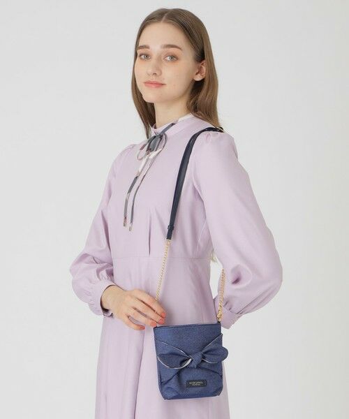BLUE LABEL ベージュ リボン付き 手袋 BLUE LABEL ベージュ リボン付き 手袋