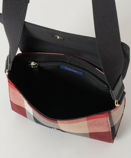 BLUE LABEL / BLACK LABEL CRESTBRIDGE / ブルーレーベル / ブラックレーベル・クレストブリッジ  ショルダーバッグ | クレストブリッジチェックキャンバスかぶせショルダー | 詳細5