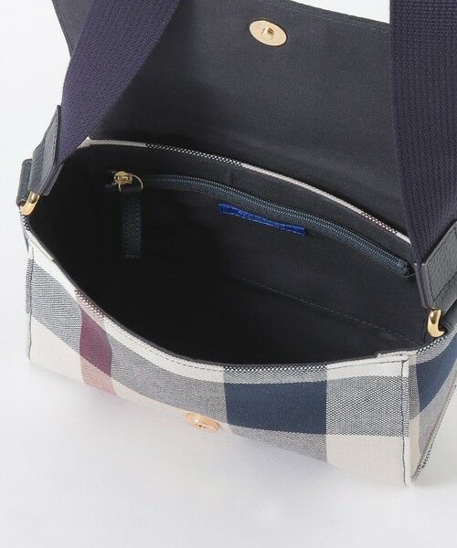 BLUE LABEL / BLACK LABEL CRESTBRIDGE / ブルーレーベル / ブラックレーベル・クレストブリッジ  ショルダーバッグ | クレストブリッジチェックキャンバスかぶせショルダー | 詳細12