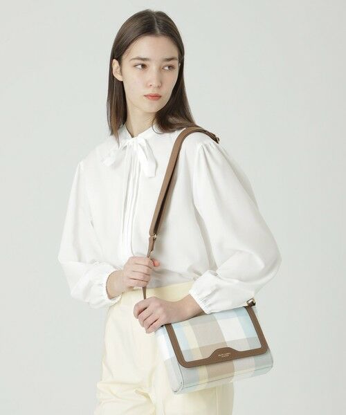 BLUE LABEL / BLACK LABEL CRESTBRIDGE / ブルーレーベル / ブラックレーベル・クレストブリッジ  ショルダーバッグ | クレストブリッジチェックキャンバスかぶせショルダー | 詳細15