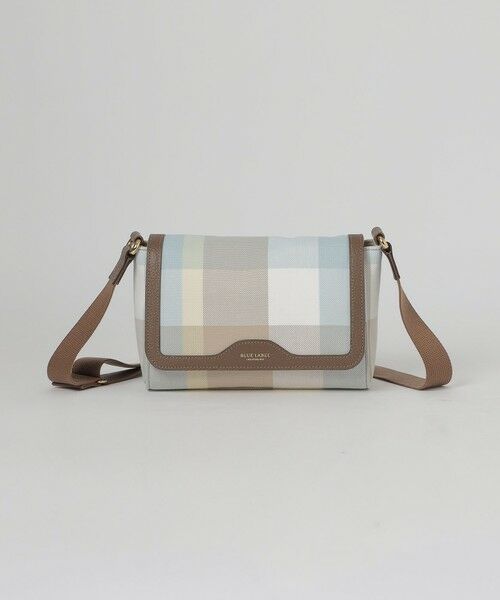 美品✨ブルーレーベル クレストブリッジ　ショルダーバッグ サコッシュ チェック BLUE LABEL CRESTBRIDGE（ブルーレーベルクレストブリッジ）の