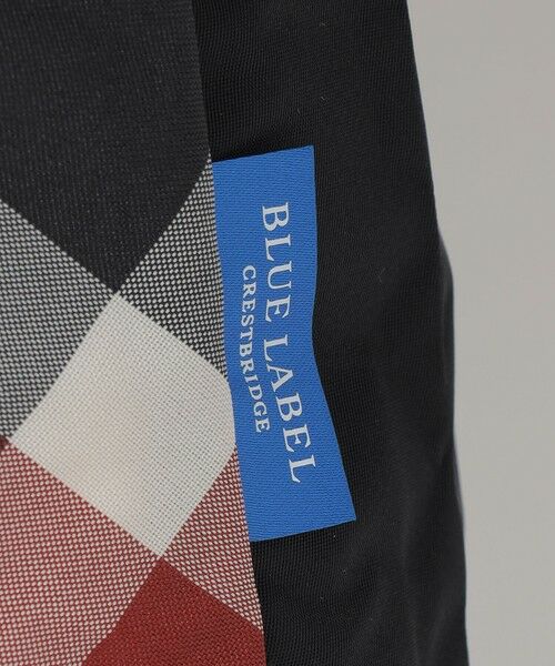 BLUE LABEL / BLACK LABEL CRESTBRIDGE / ブルーレーベル / ブラックレーベル・クレストブリッジ  ショルダーバッグ | パーシャルクレストブリッジチェックエコバッグ | 詳細3
