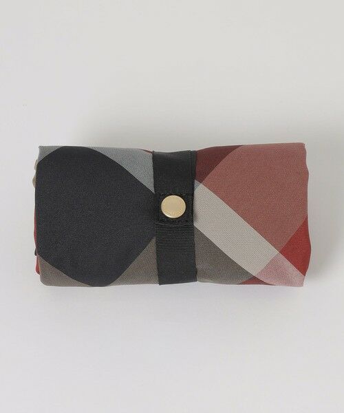 BLUE LABEL / BLACK LABEL CRESTBRIDGE / ブルーレーベル / ブラックレーベル・クレストブリッジ  ショルダーバッグ | パーシャルクレストブリッジチェックエコバッグ | 詳細4