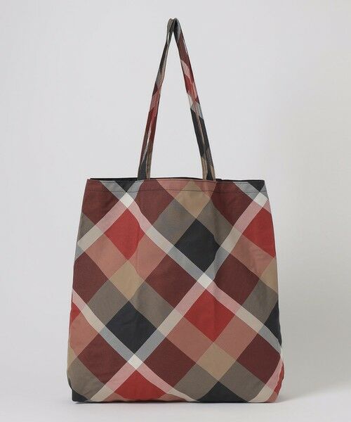 BLUE LABEL / BLACK LABEL CRESTBRIDGE / ブルーレーベル / ブラックレーベル・クレストブリッジ  ショルダーバッグ | パーシャルクレストブリッジチェックエコバッグ | 詳細5