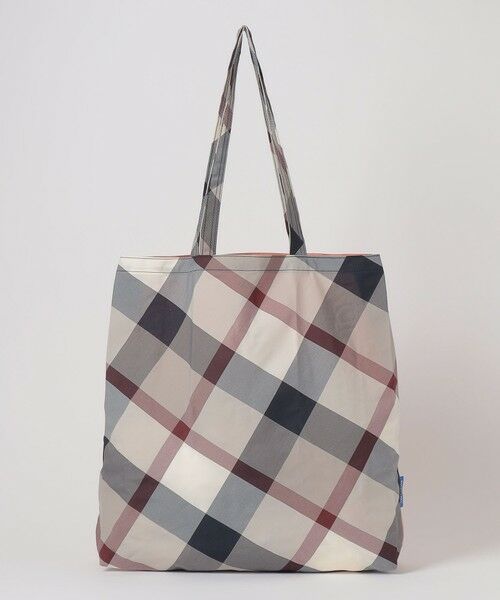 BLUE LABEL / BLACK LABEL CRESTBRIDGE / ブルーレーベル / ブラックレーベル・クレストブリッジ  ショルダーバッグ | パーシャルクレストブリッジチェックエコバッグ | 詳細10